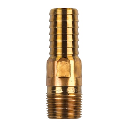 Campbell Mfg Campbell Red Brass Brown 3/4 in. Male Adapter RMAB 3